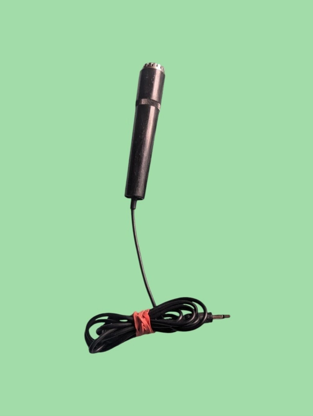 Source Unknown Black Handheld Microphone with 3.5mm Plug